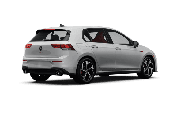 Volkswagen Golf GTI - Back view Volkswagen Golf GTI - Back view